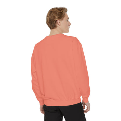 Wildflowers Outline Garment-Dyed Sweatshirt