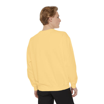 Wildflowers Outline Garment-Dyed Sweatshirt
